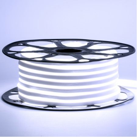 Светодиодный неон 220в белый холодный AVT-1 smd2835 120led/m 7W/m герметичный, 1м