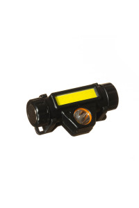 Фонарь налобный аккумуляторный с USB  REF:15824