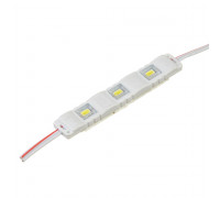 Модуль светодиодный белый 12в smd5730 3LED 1Вт герметичный