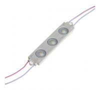 Модуль светодиодный белый 12в smd3030 3LED 1.5Вт герметичный