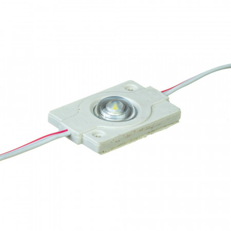 Модуль светодиодный белый холодный 12в smd3030 1LED 0.6Вт герметичный