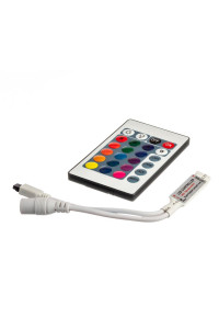 RGB контроллер мини 6 А 72 Вт, (IR 24 кнопки)