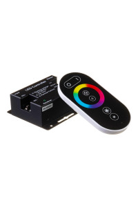 Контроллер RGB 18A-12Вт черный (Radio 6 кнопок)