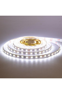 Светодиодная лента 12в AVT белая smd5050 60led/м герметичная, 1м