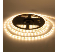 Светодиодная лента 12в AVT теплая белая smd2835 60led/м негерметичная, 1м