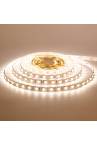Светодиодная лента 12в AVT теплая белая smd5050 60led/м негерметичная, 1м