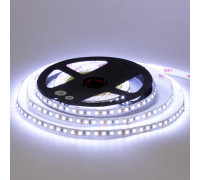Светодиодная лента 12в AVT холодная белая smd2835 120led/м негерметичная, 1м
