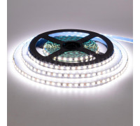 Светодиодная лента 12в AVT нейтральная белая smd2835 120led/м негерметичная, 1м