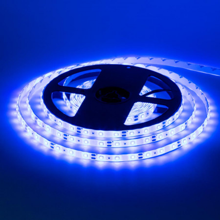 Светодиодная лента 12в синяя smd2835 60led/м герметичная, 1м