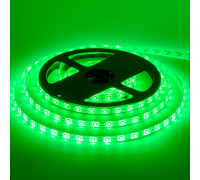Светодиодная лента 12в зеленая smd2835 60led/м негерметичная, 1м