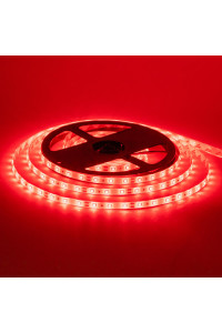 Светодиодная лента 12в красная smd2835 60led/м герметичная, 1м