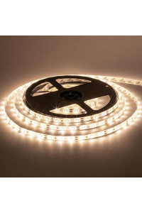 Светодиодная лента 12в теплая белая smd2835 60led/м негерметичная, 1м
