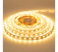 Светодиодная лента 12в MOTOKO теплая белая smd5050 60led/м негерметичная, 1м