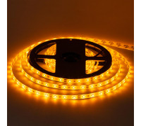 Светодиодная лента 12в желтая smd2835 60led/м герметичная, 1м