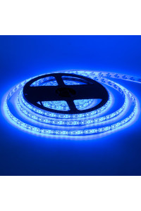 Светодиодная лента 12в синяя smd2835 120led/м герметичная, 1м