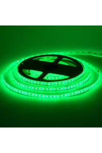 Светодиодная лента 12в зеленая smd2835 120led/м негерметичная, 1м