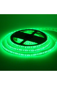 Светодиодная лента 12в зеленая smd2835 120led/м герметичная, 1м