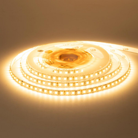 Led лента белая теплая 12V Motoko smd3528 120LED/m IP65, 1м