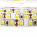 Led лента белая теплая 12V Motoko smd3528 120LED/m IP65, 1м