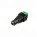Коннектор для ленты 12В mini jack 5,5mm "мама"
