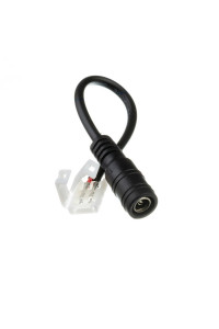 Коннектор для ленты 12В 8mm "мама" провод+зажим