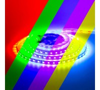 Светодиодная лента 12в rgb smd5050 60led/м герметичная, 1м