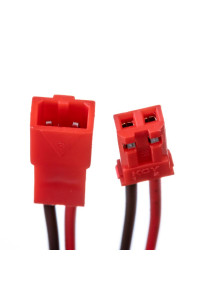 Комплект коннекторов для ленты "папа"+"мама" 12 В 2pin красный