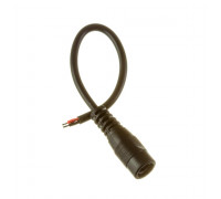 Коннектор для ленты 12В mini jack 5,5mm "мама" с проводом