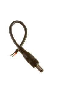 Коннектор для ленты 12В mini jack 5,5mm "папа"