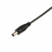 Коннектор для ленты 12В mini jack 5,5mm "папа"