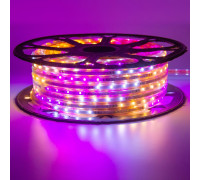 Мигающая светодиодная лента Multi-Color 220в smd2835 48led/m 6W/m герметичная, 1м