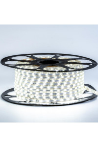 Светодиодная лента 220в нейтральная белая smd3014 120led/m 5,5W/m герметичная, 1м