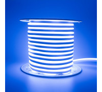 Светодиодный неон 220в синий AVT smd2835 120led/m 7W/m герметичный, 1м