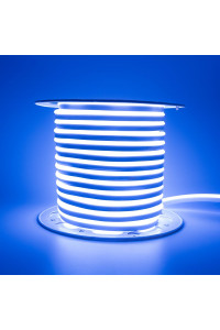 Светодиодный неон 220в синий AVT smd2835 120led/m 7W/m герметичный, 1м