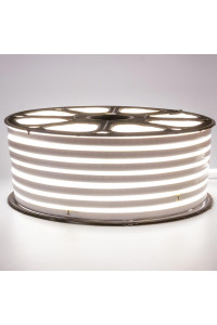 Светодиодный неон 220в холодный белый smd2835 120led/m 12W/m герметичный, 1м