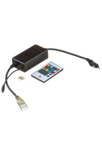 Адаптер питания ленты Multi-Color smd2835-180led 220в (контроллер) с вилкой + пульт