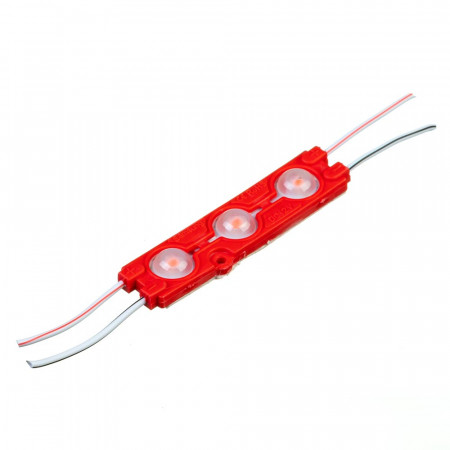 Led модуль красный 12V smd5730 3LED 1.5Вт IP65