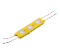 Led модуль желтый 12V smd5730 3LED 1.5Вт IP65