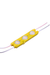 Led модуль желтый 12V smd5730 3LED 1.5Вт IP65