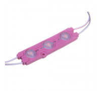 Led модуль розовый 12V smd5730 3LED 1.5Вт IP65