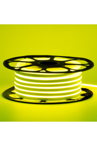 Неоновая лента светодиодная лимонная желтая 12V 6х12 AVT-smd2835 120LED/м 11 Вт/м IP65