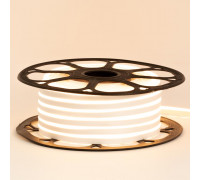 Светодиодный неон 12в белый теплый smd2835 120led/m 6W/m 8*16 PVC герметичный, 1м