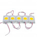 Led модуль желтый 12V СОВ круглый 1LED 2,4Вт IP65