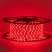 Светодиодная лента красная 220в smd2835 48led/m 6W/m герметичная, 1м