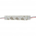 Модуль 12V МТК белый тёплый 3led smd5730 1Вт IP65