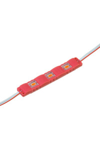 Модуль светодиодный красный 12в smd5730 3LED 1.5Вт герметичный