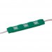 Модуль светодиодный зелёный 12в smd5730 3LED 1.5Вт герметичный
