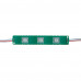 Модуль светодиодный зелёный 12в smd5730 3LED 1.5Вт герметичный