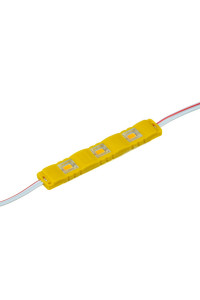 Модуль светодиодный жёлтый 12в smd5730 3LED 1.5Вт герметичный