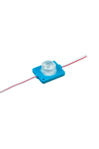 Led модуль инжекторный синий 12V smd3030 1LED 1.5Вт IP65